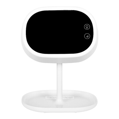 

Qianyue birthday gift girl to send his wife girlfriend Tanzania Valentine&39s Day gift to send his girlfriend creative LED rechargeable makeup mirror lamp white