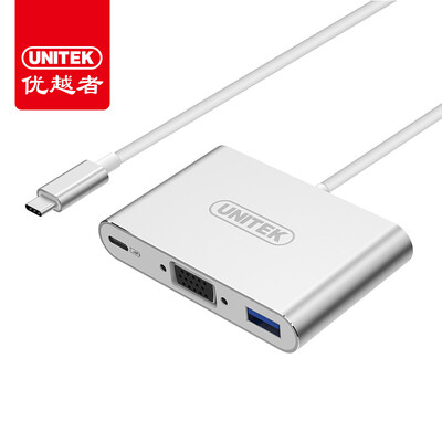

Улучшенный человек (UNITEK) Y-3095 USB3.1 тип C трансфицировал концентратор Gigabit Ethernet 12 дюймов три USB3.0HUB MacBookUSB-С сплавом разветвитель