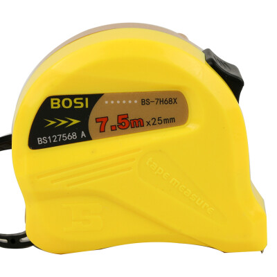 

BOSI BS-7H68X high-precision high-wear-resistant steel measuring tape measuring feet 7.5 meters 7.5mx25mm