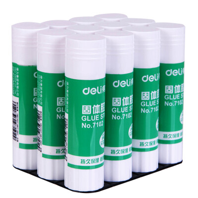 

Deli 7102 PVA Glue Stick 21g 12-Count