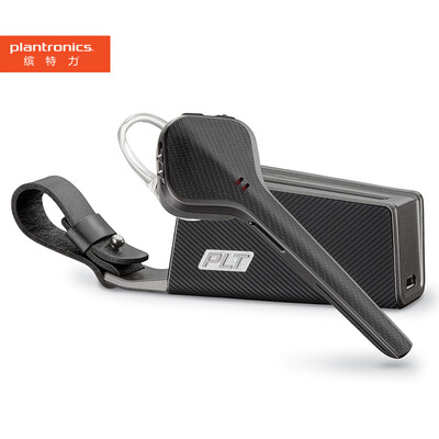 

Planting Voyager 3240 Business Monaural Bluetooth Headset Universal In-Ear Carbon Crystal Black Rechargeable Battery Charging Box