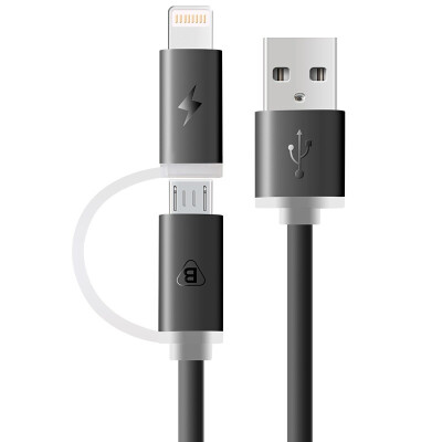 

Biaze K3 Micro USB and Lightning 8-pin charging and data transfer cable