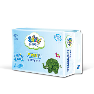 

Jingdong supermarket] Shu Biqi (suitsky) five excellent care baby diapers twill S50 [7kg the following