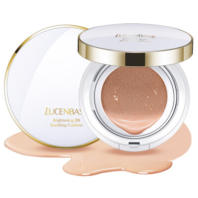 

LUCENBASE Air cushion bb cream 15g 15g replacement Natural color moisturizing Concealer BB cream off the base liquid bare makeup