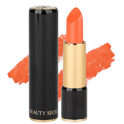 

BEAUTY SECRET) classic natural plant lipstick honey orange 3.6g (velvet matte waterproof lasting moisturizing moisturizing lipstick lip gloss