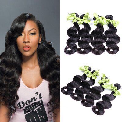 

Brazilian Body Wave 4 Bundle 7A Unprocessed Brazilian Virgin Hair Body Wave 100G Human Hair Mink Brazilian Hair Weave Bundles