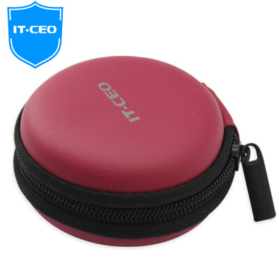 

IT-CEO V320-C Headset Storage Box Headset Protection Bag Headset Case Change Case / Storage Bag Data Cable Receiver / Protective Case Cable Box Digital Package Red