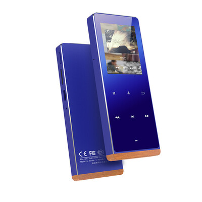 

Wan Li Pu wanlipo T & F-Q98 deep sea blue 8G sports MP3 MP4HIFI lossless music player Walkman with a screen recording pen
