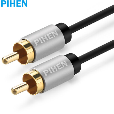 

PIHEN PH-YPX055 digital coaxial audio line subwoofer RCA Lotus head of the public speaker cable SPDIF audio amplifier 75 European video line 1 meter