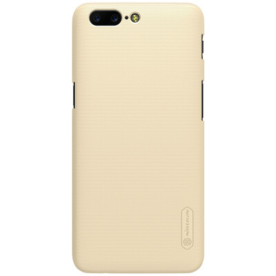 

Nile gold NILLKIN plus 5 scrub phone protection shell protective cover mobile phone sets of gold