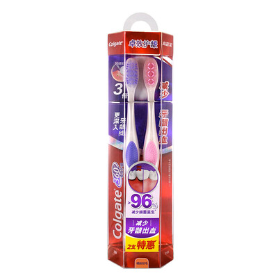 

Colgate 360 ° Зубная щётка для удалениия дёсен.×4