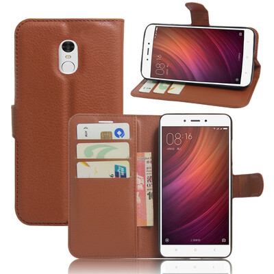 

GANGXUN Xiaomi Redmi Note 4 Case High Quality PU Leather Flip Cover Kickstand Anti-shock Wallet Case for Xiaomi Redmi Note 4