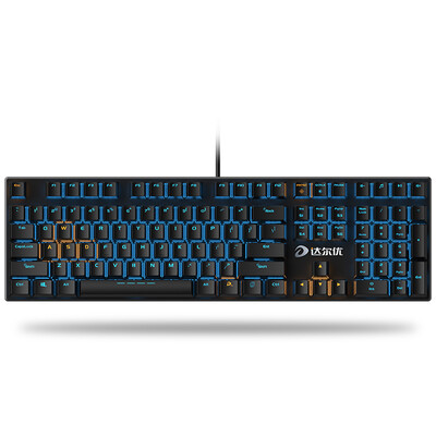 

Dareu 108Key Alloy Gaming Mechanical Keyboard Cherry Axis Single BacklitRed Axis