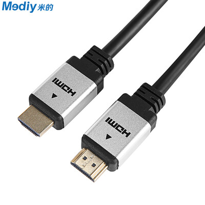 

Mi (MFY) MF-LHP030A HDMI 2.0 Позолоченная лифтовая линия высокой четкости 4K компьютер PS3 просо ТВ-проектор кабель 3 м круглый черный