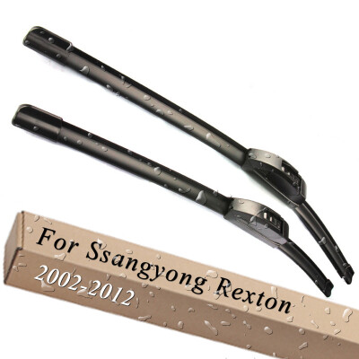 

Wiper Blades for Ssangyong Rexton 20"&20" Fit Hook Arms 2002 2003 2004 2005 2006 2007 2008 2009 2010 2011 2012