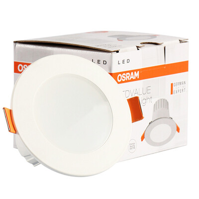

Osram (OSRAM) кристалл, чтобы наслаждаться led downstairs гостиная спальня прохода встроенный встроенный ультратонкий потолок светло-желтый 4 дюйма 6.5W 3000K