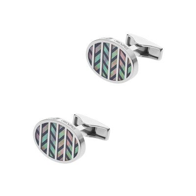 

Emporio Armani men's oval colored cufflinks EGS2286040