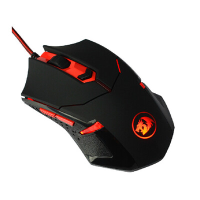 

Wired game backlit athletic mouse as gift for men's