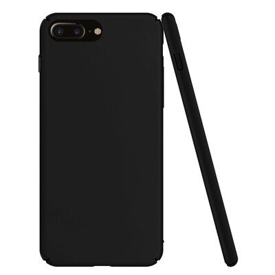 

YOMO Apple 8 7plus mobile phone case iPhone8 7 Plus mobile phone case all-inclusive skin feel frosted hard shell phone case 55 inches - graphite black