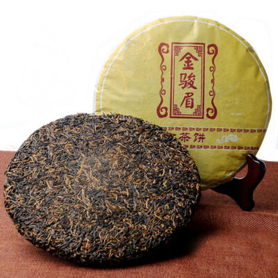 

Supreme Golden Beautiful Eyebrow Jin Jun Mei Fujian Wuyi Black Tea Cake 300g