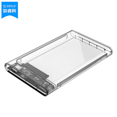 

ORICO 2139C3 25 inch full view Type-C mobile hard disk box SATA serial port notebook external hard disk box transparent