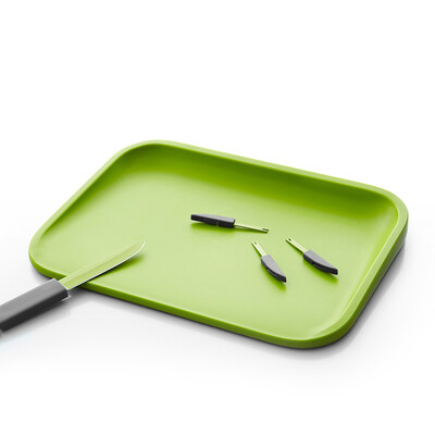 

Taiwan Artiart cutting board case with a knife and fork combination set fruit chopping board cutting board board portable cutting board food supplement panel