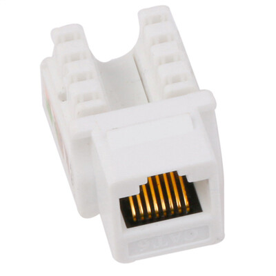 

Yamazawa SAMZHE original six high-end project gold plated Gigabit network information module SZ-8570