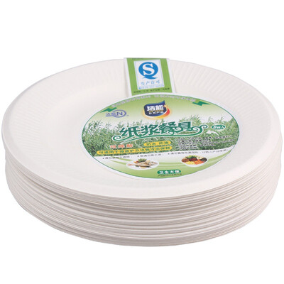 

Jingdong Supermarket] Jie can 7-inch disposable paper disc (40 only) can be degraded waterproof and anti-oil for microwave oven JN-0181