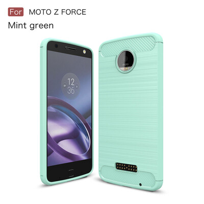 

Назад Корпус для Motorola Moto Z Force Anti-Slippery Устойчивость к царапинам Противоударная легкая крышка бампера для Motorola Mo