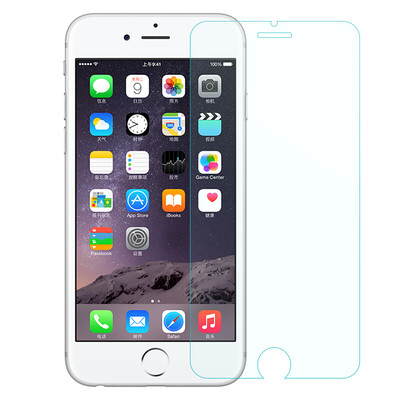 

【3-piece-high-permeability film】 Mei Yi 6S Plus / 6 Plus tempered film Apple 6 / 6S mobile phone screen protection glass foil 5.5