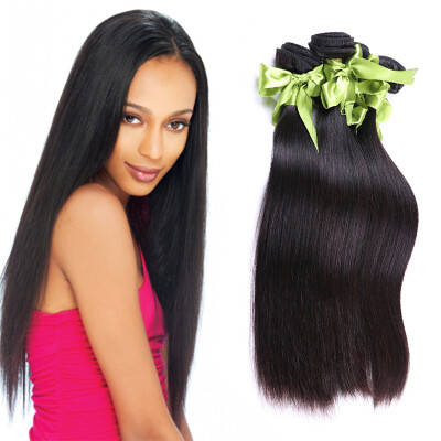 

Brazilian Virgin Hair Straight 4 Bundles Straight Brazilian Hair Queen Hair Products Wet and Wavy Virgin Brazilian Hair Bundles