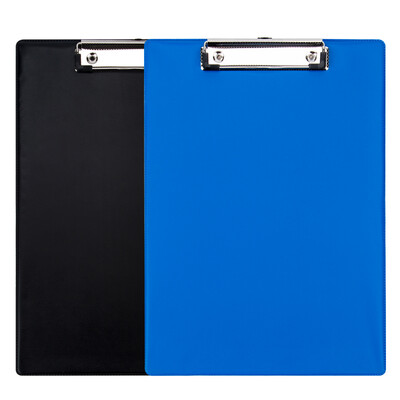 

GuangBo PVC all-inclusive plastic A4 writing board clip / clipboard / office supplies random WJ6110
