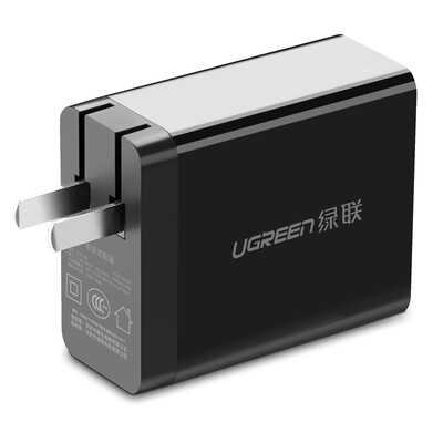 

Зеленое яблоко с многоходовой USB телефон зарядного устройство зарядки головку 4.8а три быстрой зарядкой адаптер питания iphone 2a Android Применимость для iPhone черной пластины 40307