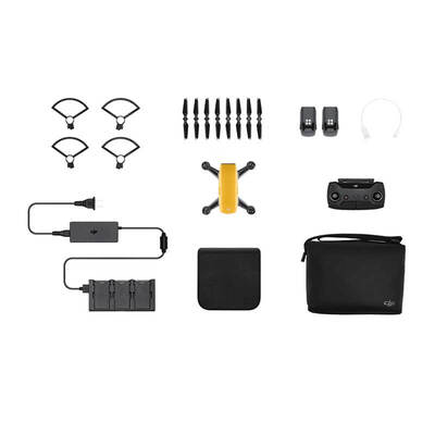 

DJI handheld intelligent UAV all-round suit yellow high-definition aerial self-timer artifact