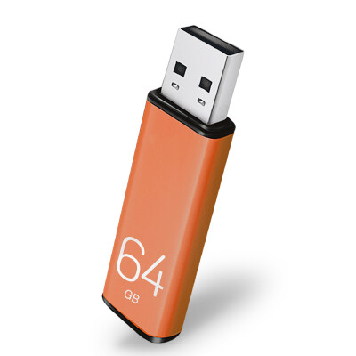 

OV U-color 64G USB20 metal flash disk orange