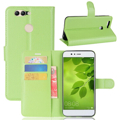 

GANGXUN Huawei Nova 2 Plus Чехол из высококачественной кожи PU с флип-чехлом Kickstand Anti-shock Кошелек для Huawei Nova 2 Plus
