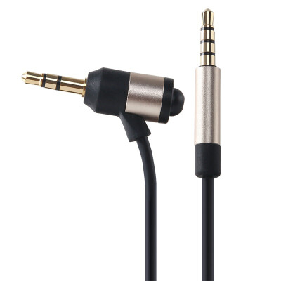 

Snowkids hands-free audio cable black gold for Apple Andrews Samsung Huawei millet Meizu etc