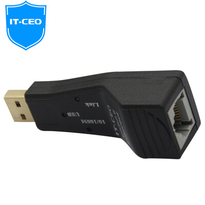 

IT-директор USB к RJ45 сетевой кабель порта USB 2.0 внешний проводной сетевой адаптер Fast Ethernet порт расширения коробки проса Apple Mac конвертеры интерфейсов ноутбука сети V5W2