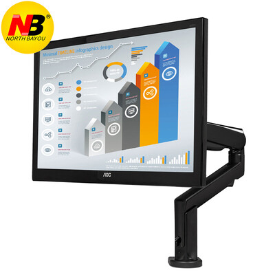 

NB F90A Computer Monitor Stand Desktop Desktop Mount Universal Rear Display Stand Up and Down Mechanical Spring Bracket Display Base Pendant 22-32 in