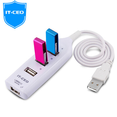 

IT-директор V4HUB-1S USB2.0 Hub HUB расширения высокоскоростных 4 настольный ноутбук тащил четыре USB разветвитель 0,5 м белого