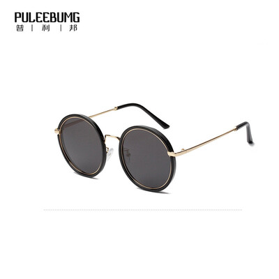 

PuLeeBumG 2017 new sunglasses men and women universal round mirror polarized mirror driving mirror sunglasses driver P909