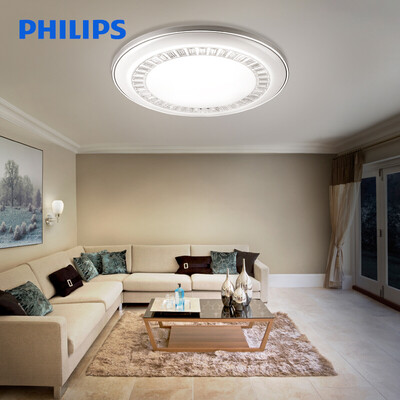 

Philips (PHILIPS) Светодиодный потолочный светильник простые современные аксессуары живое исследование спальни дистанционного управления диммер Юэ Ян 90W 61004
