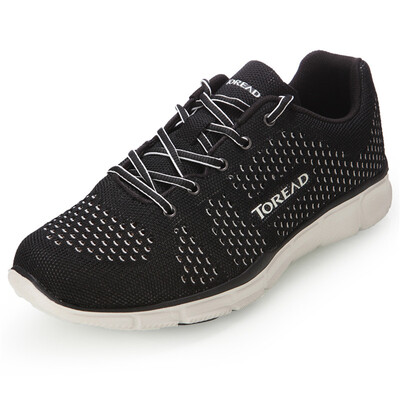

Pathfinder TOREAD outdoor spring and summer couples men one weave running shoes light breathable KFFF81346 black