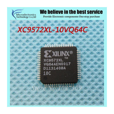 

5PCS free shipping XC9572XL-10VQG64C XC9572XL XC9572 QFP-64 Programmable logic p new original