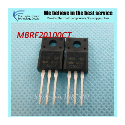 

10pcs free shipping MBRF20100CT 20100CT MBRF20100 Schottky & Rectifiers 20A TO-220F new original