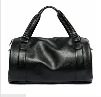 

Men fashion pu fitness bag as gift for men