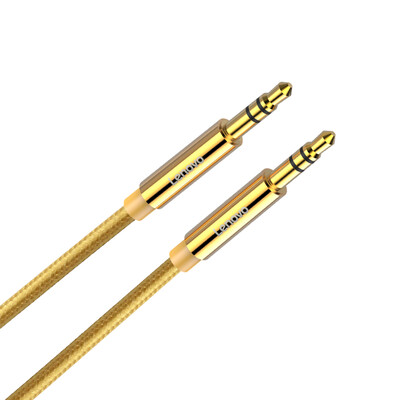 

Lenovo Lenovo AV01 Tuhao gold 1,5 м мобильный аудиокабель aux автомобиль с 3,5 мм самецом для общественного кабеля для автомобильного телефона