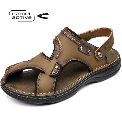 

Camel Active Fashion Outdoor Casual Baotou Sandals Удобная легкая мужская обувь Khaki 42