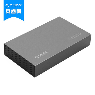 

ORICO (ORICO) 3518C3 3.5 дюйма типа C Алюминиевый сменный картридж диска с мощностью SATA3.0 последовательного рабочей столом внешней коробки Silver