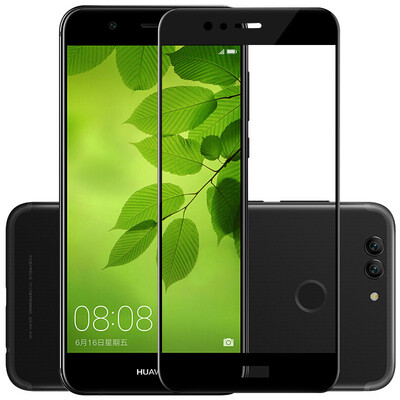 

КОЛА Huawei Nova2 Plus стали фильм телефон защитная пленка покрывает весь экран, подходящий для Huawei Nova2 Plus черный